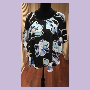 Full Bloom Shift Blouse